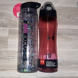 Under Armour Hot Pink Water Bottle plus FREE gift 💝